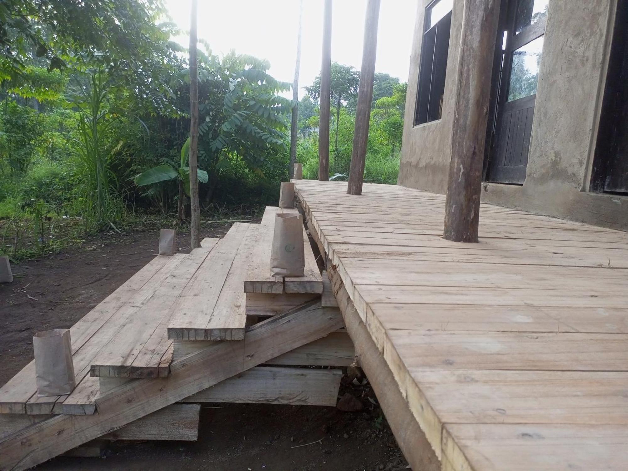 הוילה Lake Nyabikere Kibale River Camp מראה חיצוני תמונה
